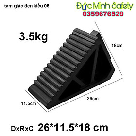 Mua CỤC chèn bánh xe cao xu tam giác loại to