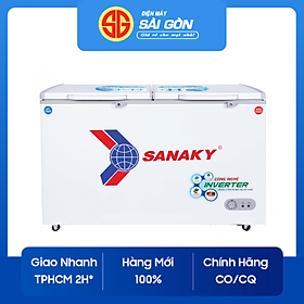 TỦ ĐÔNG SANAKY 208 LÍT VH-255A2 NHÔM (R600A) (HÀNG CHÍNH HÃNG) (CHỈ GIAO HCM)