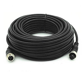 4Pin Video Extension Cable Wire for Bus Truck Reversing Rear View Camera 20M