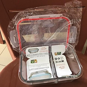 Hộp cơm thuỷ tinh chia 2 hoặc 3 ngăn