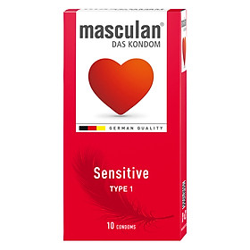 Bao Cao Su Masculan Das Kondom Sensitive (10 Cái/ Hộp)
