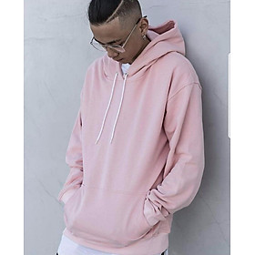 Áo Hoodie PINK - Áo khoác nỉ bông Hồng trơn - Hoodies basic trắng trơn unisex nam nữ chất đẹp