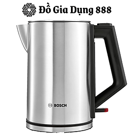 Mua Ấm Đun Nước Bosch TWK7101GB  Ấm Siêu Tốc  Dung Tích 1.7L  Chất Liệu Thép Không Gỉ  Nhập Đức  BH 12 Tháng  Hàng Chính Hãng