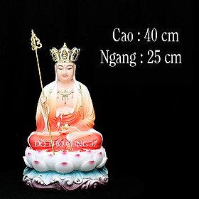 Mua   CAO 40 CM - TRẮNG   VÀNG   CAM   TƯỢNG ĐỊA TẠNG - CHẤT LIỆU COMPOSITE CAO CẤP - HÀNG NHẬP ĐÀI LOAN