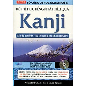 Bộ Thẻ Học Tiếng Nhật Hiệu Quả Kanji - NXB Đại Học Quốc Gia TP.HCM