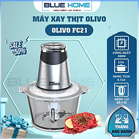 Mua Máy Xay Thịt OLIVO FC21  2.1Lit - 500w  Hàng Chính Hãng