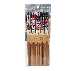 Đũa Tre Nhật Bản Vỉ 5 Đôi Kokusai NDCK - 05C
