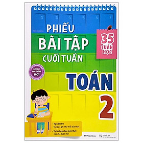 Phiếu Bài Tập Cuối Tuần - Toán 2