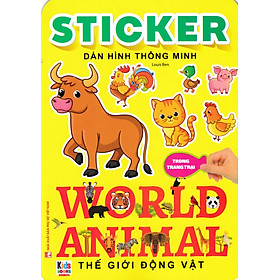 	Sticker Dán Hình Thông Minh - Trong Trang Trại _VT