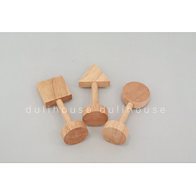 Mô hình đồ chơi thế giới xe phương tiện giao thông gồm 7 xe, 1 rào chắn, 3 cờ hiệu (có hộp đựng) - Gỗ tự nhiên - Sản xuất tại Việt Nam