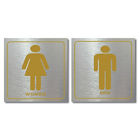 Mua Biển chỉ dẫn lối đi toilet  Wc  nhà vệ sinh Nam nữ