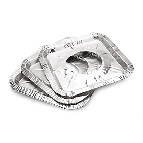 Mua Bộ 10 miếng bạc lót bếp ga hình vuông 21cm x 21cm