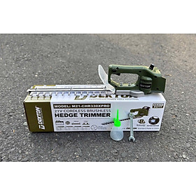 THÂN MÁY CẮT HÀNG RÀO PIN 21V CÔNG NGHỆ ROTOR NGOÀI M21-CHR330XPRO DEKTON - HÀNG CHÍNH HÃNG