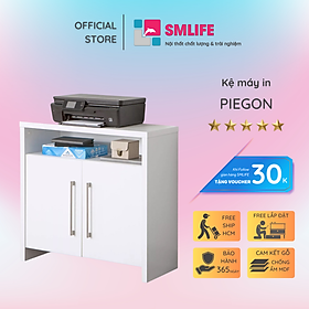 Mua Kệ để máy in gỗ hiện đại SMLIFE Piegon | Gỗ MDF dày 17mm chống ẩm | D80xR35xC75cm