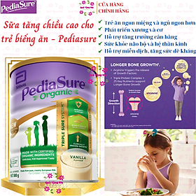 Sữa tăng chiều cao cho trẻ biếng ăn từ 1-10 tuổi Úc Pediasure Vanilla giúp phát triển cân đối chiều cao, cân nặng, trí não - QuaTangMe Extaste