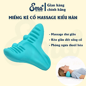 Mua Gối đệm massage cổ bấm huyệt kiểu Hàn Quốc làm từ mút EVA - Kéo căng  thư giãn  ngừa thoái hóa đốt sống cổ