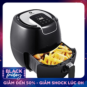Nồi chiên không dầu điện tử Mishio MK165 5.5L - Hàng chính hãng