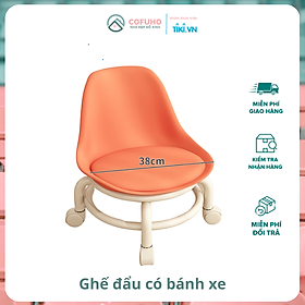 Mua Ghế Đẩu Cao Cấp Có Bánh Xe  Ghế Trượt Patin Ngồi Bán Hàng  Ghế Ngồi Làm Việc Nhà Có Tựa Lưng Tiện Di Chuyển