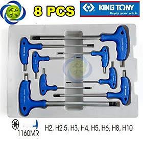 Mua Bộ lúc giác chữ T đầu bi Kingtony 22108MR 8 cây 2-10mm