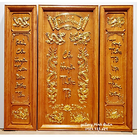 Mua Bộ niễng thờ gia tiên -Cửu Huyền Thất Tổ bằng gỗ hương đá