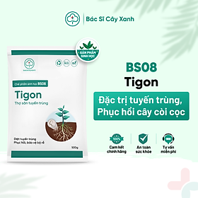 Mua Phân bón đặc trị tuyến trùng rễ  phục hồi cây vàng lá  còi cọc  kém phát triển BS08 Tigon 500g NSX Bacsicayxanh