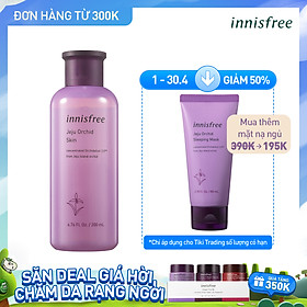 Nước Cân Bằng Ngăn Ngừa Lão Hóa Sớm Từ Hoa Lan Innisfree Jeju Orchid Skin 200ml - 131170969