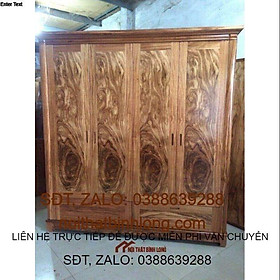 Mua Tủ quần áo gỗ hương xám giá siêu cạnh tranh