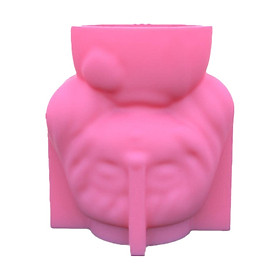 Hình ảnh 3D Silicone Vase Model Epoxy Casting Flower Pot Home Decor Clay Pen Holder