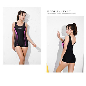 Đồ Tắm Nữ Liền Đùi Thun Đàn Hồi Tốt