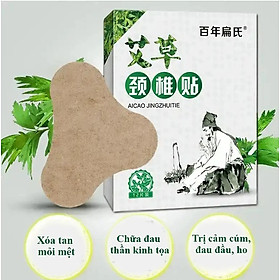 Miếng Dán ngải Cứu Giảm Đau Vai Gáy Hiệu Quả Hộp 12 Miếng