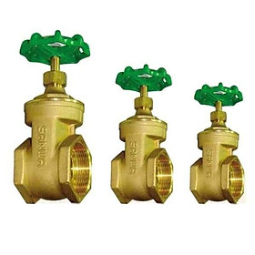 Mua Van cửa bằng đồng nguyên khối ren từ 21 - 110 ( Đủ loại từ DN 15 đến DN 100) (vòi chặn bằng đồng)