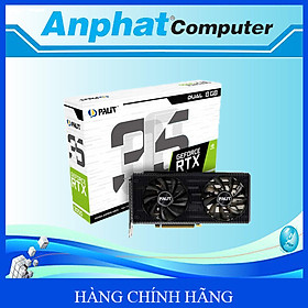 Mua VGA Palit GeForce RTX 3050 Dual 8GB DDR6 - Hàng Chính Hãng