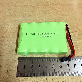 Mua Pin sạc 6V dung lượng 1800mAh jack cắm SM càng cua đen