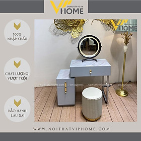 Mua Bàn trang điểm  bàn phấn kèm gương tích hợp đèn LED kèm nút cảm ứng thông minh và ngăn kéo để đồ tiện lợi BTD-00160