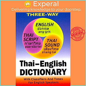Sách - Thai-English and English-Thai Three-Way Dictionary - Roman and Script by  (UK edition, paperback)