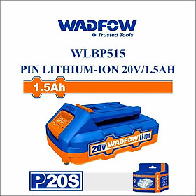 PIN LITHIUM-ION 20V/1.5AH WADFOW WLBP515 - HÀNG CHÍNH HÃNG
