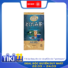 Trà Diếp Cá Mát Gan Giải Độc Orihiro (60 Túi / Gói)