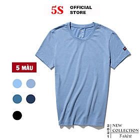Áo Thun Nam Ngắn Tay 5S Cổ Tròn (TSO21003) Chất Liệu Thun Mềm, Mát, Bền Màu