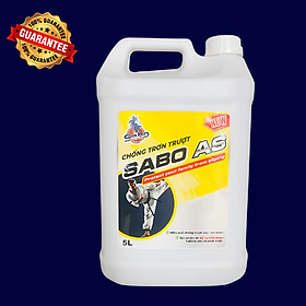 Mua  New  Dung Dịch Chống Trơn Trượt Sàn Gạch Men Sabo AS ( Can 5 Lít )  Chống Trượt cho 90-180 m2 sàn.