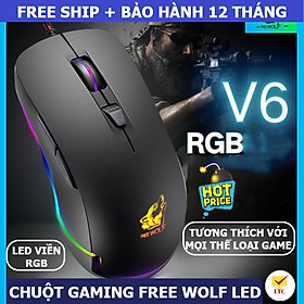 Bộ Bàn Phím CƠ Chơi Game XSmart Led Nhiều Màu Và Chuột Gaming T907+V6