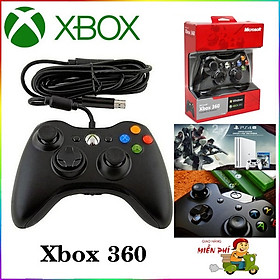 Tay Cầm Chơi Game Xbox 360 - Đen