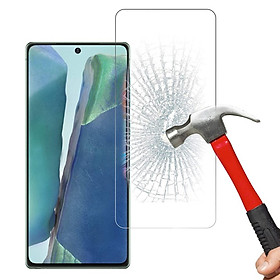 Kính cường lực cho Samsung Note 20 nhám Chống vân tay/ Chống nhìn trộm/ Full màn hình/ Không viền màu/ Ốp trong chống sốc