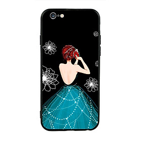 Ốp lưng viền TPU cho điện thoại Iphone 6 Plus/6s Plus - Girl 04