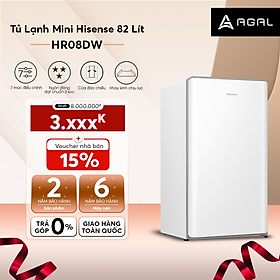 Mua Tủ Lạnh Mini 82 Lít Hisense HR08DR/HR08DW Tiết Kiệm Điện  Ngăn Đông Làm Đá Bảo Hành 24 Tháng - Hàng Chính Hãng