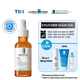 Dưỡng chất giúp cải thiện và làm sáng da La Roche-Posay Pure Vitamin C10 Serum 30ml