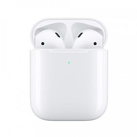 Tai Nghe Bluetooth Apple AirPods 2 True Wireless - MRXJ2 (Hộp Hỗ Trợ Sạc Không Dây) - Hàng Nhập Khẩu