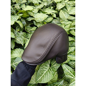 Mũ beret nam da cừu mùa đông YAOYAO BHY2097 Nón bê rê Có che tai, có dây điều chỉnh