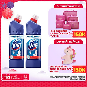 Combo 2 Chai Vim Diệt Khuẩn Xanh Biển Bất Khả Chiến Bại 900ml