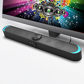 Mua Hàng Chính Hãng - Loa Máy Vi Tính SADA V-198  Hỗ Trợ Bluetooth  Đèn Led  Công Suất Lớn