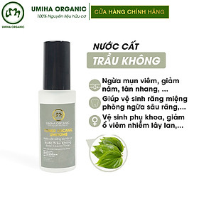 Nước cất lá Trầu Không hữu cơ UMIHOME 50/100ml nguyên chất